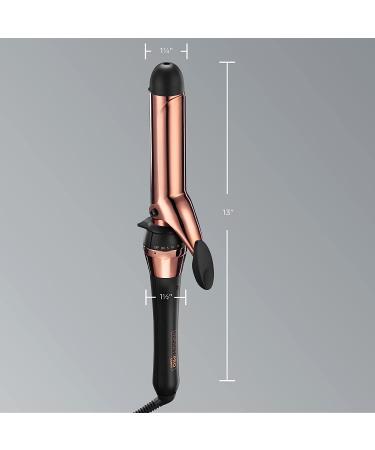 INFINITIPRO BY CONAIR Rose Gold Titanium 1 1/4-Inch Curling Iron  1  inch barrel produces loose curls  for use on medium and long hair Curling Iron 1.25-Inch Black - Buy Online on GoSupps.com