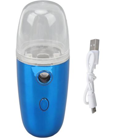 Portable Face Nano Mist Sprayer Portable Face Cool Nano Mist Sprayer with 30ML Large Capacity Water Tank for Face Hydrating (Blue) - Buy Online on GoSupps.com