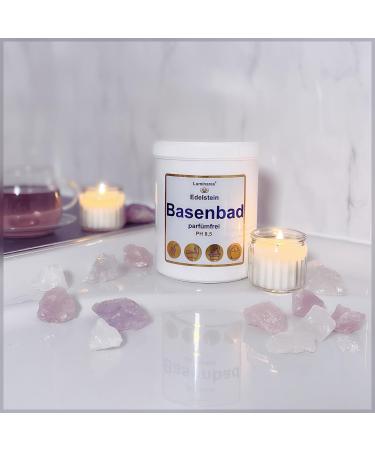 Base Bath & Swimming Salt for Detoxification - 3000g Luminares German Bath Salt for Full & Foot Baths - Buy Online on GoSupps.com