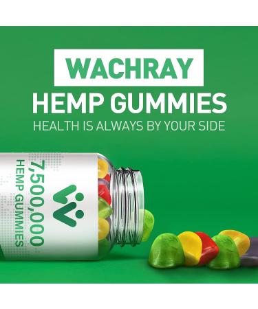 Organic Hemp Gummies 7,500,000 High Strength - 3 Pack, 240 Count - Potent Hemp Oil Infused Candy Supplements - Buy Online on GoSupps.com