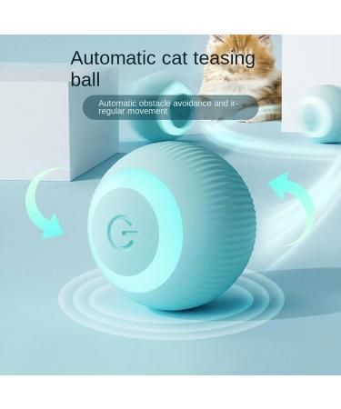 Wloom Power Ball 2.0 Cat Toy Aiveys Cat Ball Aiveys Smart Ball Cat Zombie Balls for Cats Playtime Gertar Cat Toy (Blue) - Buy Online on GoSupps.com