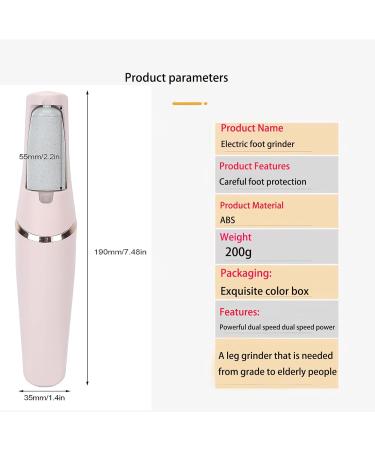 Smooth Pedicure Wand - Electric Rechargeable Callus Remover & Foot Care Kit for Smoother Feet - Buy Online on GoSupps.com