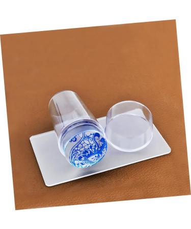 FRCOLOR 12 Sets Bow Tie Tool Holder Accessories Major Mesh Girl Nail Art Accessories Ponytail Mini Manicure Full Transparent Box Nail Razor Nail Polish Stamp With - Buy Online on GoSupps.com