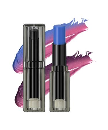 Flkiglm Color Changing Lipstick pH Lip Balm Set of 2 Moisturizing pH Settings Temperature Reactive Daily Care for Women and Girls