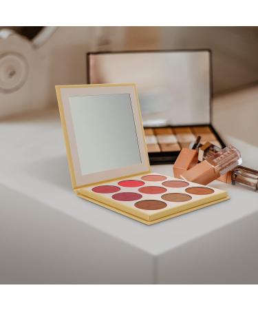 Solustre 1-Piece 9 Color Makeup Palette - Shimmering Eyeshadow Blush & Loose Powder for Flawless Face - International Shipping Available - Buy Online on GoSupps.com