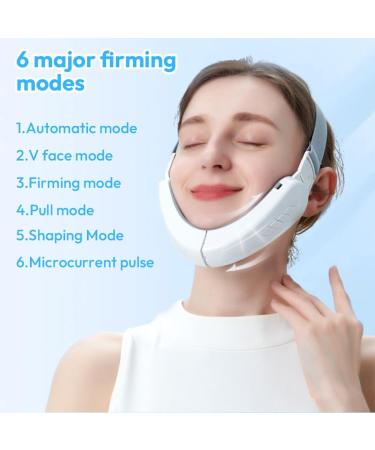 Zinueen V-Face Face Toning Device Electric with 6 Modes and 12 Intensity Levels for Firmer Skin and Deeper Tone for Women - Buy Online on GoSupps.com