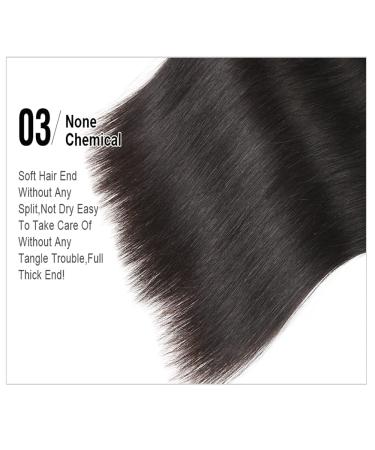 10A Brazilian Virgin Straight Human Hair Bundles - 22-28 Inches (4 Bundles) | Natural Color Hair Extensions - 100% Unprocessed - Buy Online on GoSupps.com
