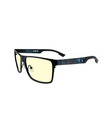 Gunnar gaming and computer glasses |Model: Vertex frame color: smoke lens color: amber (blocked 65% blue lights & 100% UV light) |Anti-blue light glasses |Patented lens Call of Duty ' - Lens: Amber (65% Blue Light Protection) "Amber" (blocks 65% blue ligh