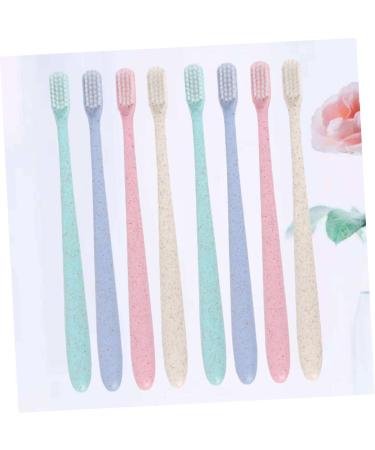 FRCOLOR Travel Toothbrush Set - 2 Boxes 8 Pieces with Caps | Perfect for International Shipping - Buy Online on GoSupps.com