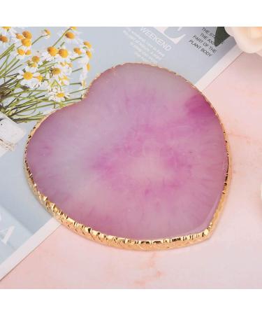 HURRISE Heart Styling Resin Nail Art Palette Delicate Colorful Paint Drawing Color Dish for Manicure DIY Color Mixing Board Nail Tips Display TrayPurple - Buy Online on GoSupps.com
