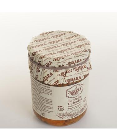 Rosara - Stewed Lentils with Vegetables and a Touch of Curry - Ideal for Stews and Casseroles - 400 Granis - Buy Online on GoSupps.com