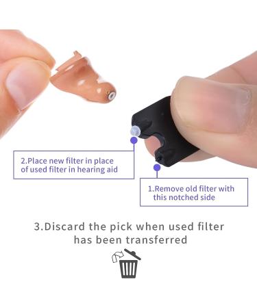 Prowax Minifit Hearing Aid Wax Guards - 3 Packs (18 Filters) - SZYKKO - Buy Online on GoSupps.com