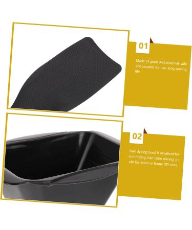 FOMIYES 1 Set Hair Coloring Tools Hair Color Mixing Bowls Highlight Board Multipurpose Tool Hair Coloring Kit Hair Highlighting Tool Dye Board Abs Multifunction Balance Board 30X9.7X0.3CM Black - Buy Online on GoSupps.com