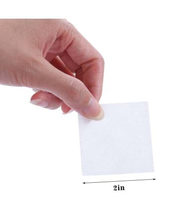 Lint Free Nail Art Gel Polish Remover Cotton Pads (975 Pieces) + Cuticle Double Head Pusher Tool - Tbestmax - Buy Online on GoSupps.com