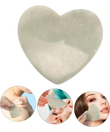 minkissy 5pcs Jade Scraping Board Face Tool Gua Sha Stone Tools Jade Gua Sha Face Sculpting Tool Guasha Tool for Face Jade for Face Guasha Stone Face Massage Triangle Scraping Tablets 8.30X7.60X0.50CMx5pcs As Shownx5pcs - Buy Online on GoSupps.com