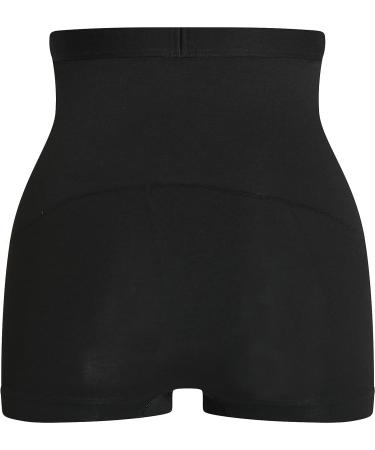 Corsinel Support Linen Low Women's Boxer Shorts for Stoma & Hernia | Maximum Support Undergarments | Ideal for Umbilical Scar & Inguinal Hernia | Reliable Protection in Black | Shop Now! - Buy Online on GoSupps.com