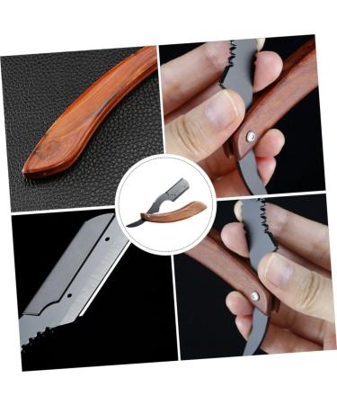 Beavorty Women's Mustache Razor - Mini Face Razor for Hair Removal | Handcrafted Rosewood Tool - Buy Online on GoSupps.com