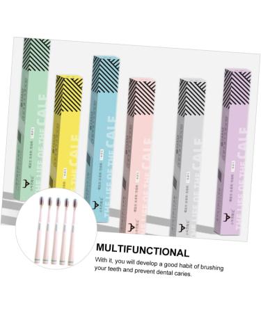 5pcs Soft Bristle Toothbrush Set in Color Box | Gentle Cleaning for All Ages - Shop Internationally - Buy Online on GoSupps.com