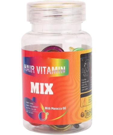 SUPYINI Hair Serum Capsules for Repairing Dry Frizzy Hair with Nourishing Oils Soothing and Rejuvenating Packed with Moisturizing Ingredients - Buy Online on GoSupps.com