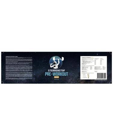 Sterrenstof Pre Workout Booster - High-Dose Energy with Caffeine & Beta Alanine | 30 Portions | Enhance Your Workout - Buy Online on GoSupps.com
