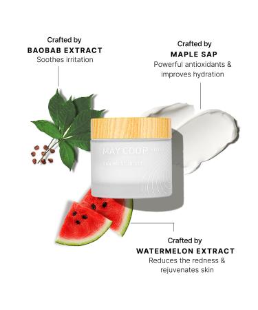 MAYCOOP 3 Step Korean Skincare Set | Moisturizing Toner Cream & Mask for All Skin Types - Hydrating & Nourishing - Buy Online on GoSupps.com