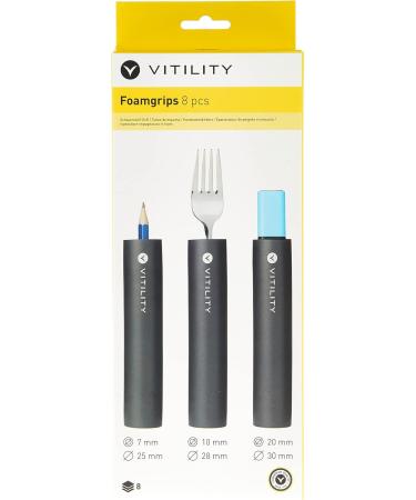 Vitility 70410240 Foam Thickeners/Handles - 8 Pieces for Easy Grip | International Shipping Available - Buy Online on GoSupps.com