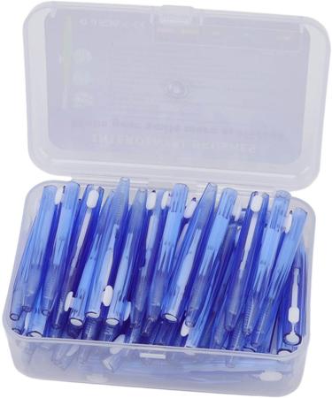 60 Interdental Brushes for Adults | Slim Braces Cleaner & Orthodontic Care | Orange & Blue Tension Brushes - Fast International Shipping - Buy Online on GoSupps.com