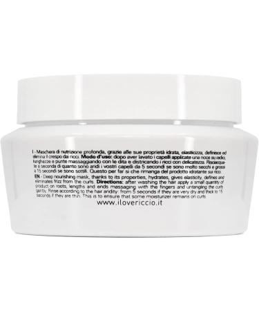  Ilovericcio I Love Hedgehog Curl Switch Mask for curly hair with argan macadamia and jojoba oil Defined curls Soft and shiny Rehydrates dry and frizzy hair 250 ml - Buy Online on GoSupps.com