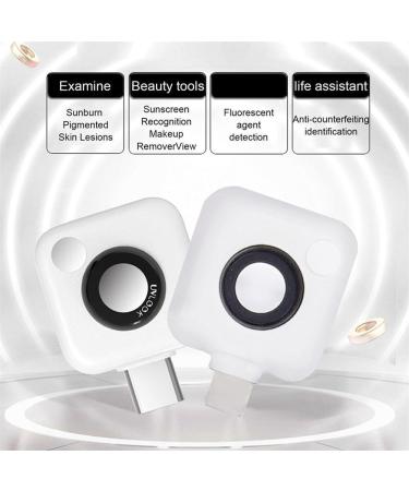 Qussedser UV Camera for Sun Protection Test Portable UV Camera for Sun Protection and Makeup Removal Detection B - Buy Online on GoSupps.com