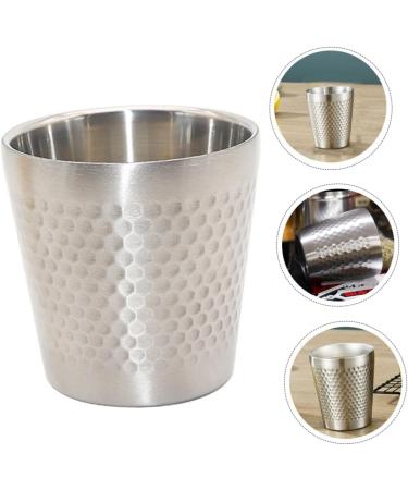 FRCOLOR Stainless Steel Shaving Mug - 1STK Short Shold Shier 304 Foam Container for Shaving Soap 7.1x7cm Delivered Internationally - Buy Online on GoSupps.com