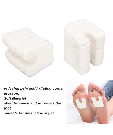 U-Shaped Callus Pads - Self-Adhesive Horseshoe Design for Sweat Absorption and Foot Rubbing Prevention - Ideal for Blisters and Corns - Buy Online on GoSupps.com