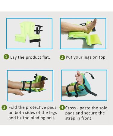 Anti-Droop Heel Protector Boots | Foot Heel Pads for Bedsore Prevention - Buy Online on GoSupps.com