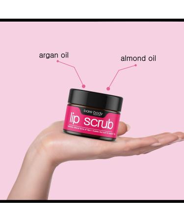 Lip Scrub for Natural, Soft & Supple Lips - Exfoliates, Lightens, and Moisturizes - 15gm - Buy Online on GoSupps.com