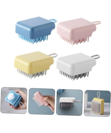 Bcoath 4-Piece Massage Shampoo Brush Set | Scalp Washer & Massager for Hair Care - Buy Online on GoSupps.com