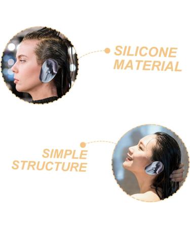 Hohopeti 3 paires Prot ge-oreilles Silicone tanches pour Teinture de Cheveux Couvre-oreilles Anti-fuite pour Salon de Coiffure Protection Confortable les Produits de Coloration - Buy Online on GoSupps.com
