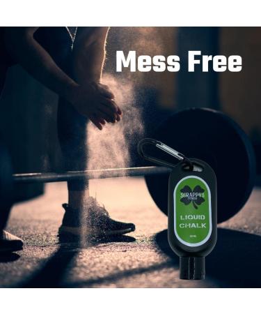 Scrappy's Fitness Liquid Chalk - Premium Grip for Athletes - Travel Size 50ML - Buy Online on GoSupps.com