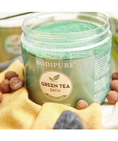 BODIPURE Green Tea Body Bath - Antioxidant-Rich Skin Cleanser & Refreshing Spa Treatment - 21.5 oz for Professional Use - Buy Online on GoSupps.com