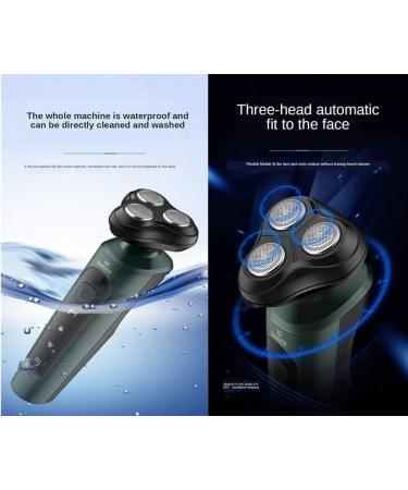 Buy GeRRiT Electric Razor for Men - 4 in 1 Waterproof Rotary Shaver USB Rechargeable Perfect for Travel Ideal Gift for Husband or Dad - Buy Online on GoSupps.com