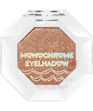 Pearlescent Eyeshadow - Pearlescent Brighten High-Gloss Eye Shadow Palette - Easy to Shimmer Makeup Eyeshadow 103#champagne Gold Fan - Buy Online on GoSupps.com