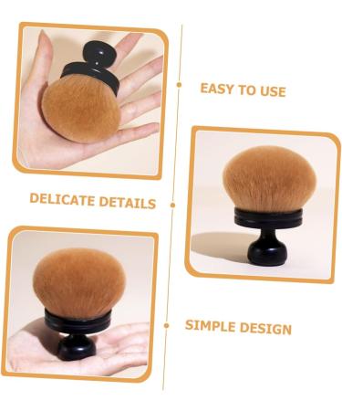 MERRYHAPY Fluffy and Soft Makeup Brush Fluffy Makeup Brush Blush Brush Travel Makeup Brushes Setting Powder Makeup Brush Professional Makeup Kit Beauty Brushes for Makeup Plastic 8.50X7.00X7.00CM As Shown - Buy Online on GoSupps.com