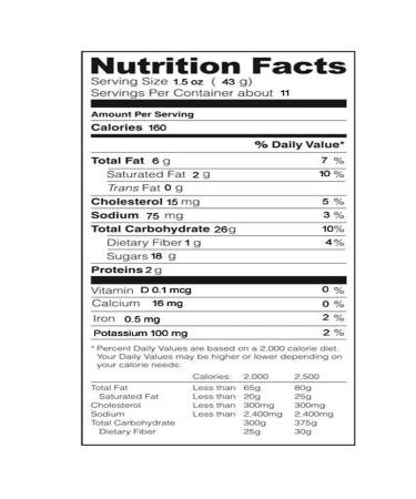Jane Parker Fruitcake Bourbon & Rum Fruit Cake 1 Pound (16 Ounce) Loaf - Buy Online on GoSupps.com