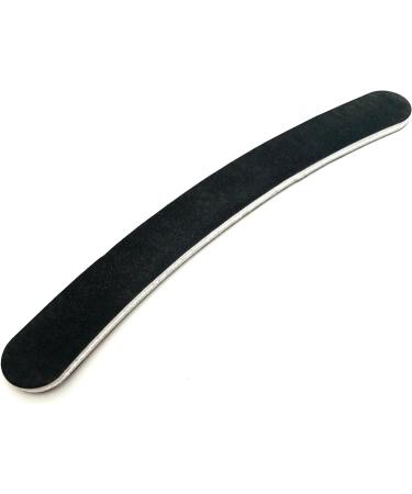 18 PCS Professional Nail File 240 Grit Double Sided Emery Board Curved Boomerang Banana Nail File Set Ideal for Acrylic & Natural Nail Art 240 Grit Curved 18 - Buy Online on GoSupps.com