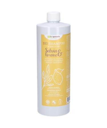 La Saponaria La Soap Organic Sage and Lemon Shampoo 1 Litre