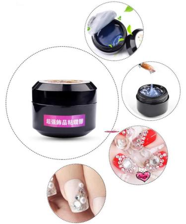GUMEI Rhinestones Nail Art Glue Gel 8ml - Strong Adhesive for Gems & Jewelry Decor - Buy Online on GoSupps.com