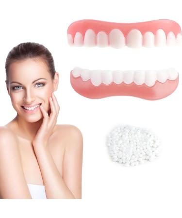 Flipped Warm Veneers - Natural-Looking Dental Cosmetic Solutions | Plug-In Fake Teeth & Dentures for Bad Teeth - Buy Online on GoSupps.com