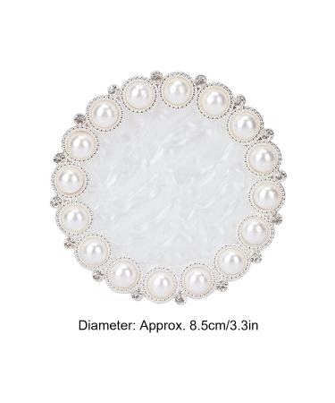 Nail Display Plate & Manicure Tools | Golden Edge Resin Nail Art Palette for Studios & Home Use - Buy Online on GoSupps.com