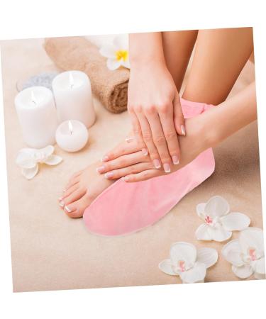 minkissy 2 Pairs Wax Therapy Warm Foot Cover Foot Paraffin Wax Paraffin Booties Paraffin Wax Cover Grooming Glove Paraffin Mitts and Booties Pedicure Bath Liners Foot Care Products Cotton - Buy Online on GoSupps.com