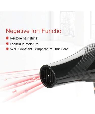 Hair Dryer Professional 3000w Salon Hair Dryer Negative Ion Thermostatic Hair Blow Dryer with Powerful Wind and Low Noise Harmless to Hair and Scalp - Buy Online on GoSupps.com