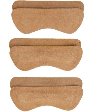 High Heel Grip Cushion Pads - Brown (3 Pair) - Ultimate Comfort for Heel Lovers - Buy Online on GoSupps.com