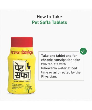 Pet Saffa Tablets - 30 Count (Pack of 2) - Natural Constipation Relief - Buy Online on GoSupps.com